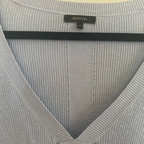 RW&CO baby blue sweater - Picture 2 of 4